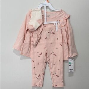 Carter's Pink Baby Set with Socks
